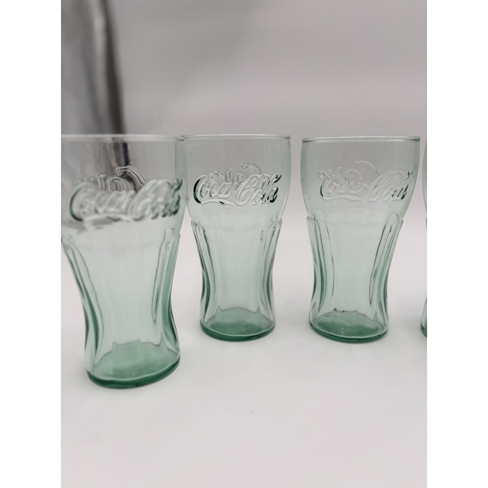 Vintage Coca Cola Glass Lot Of 6 - Picture 3 of 4